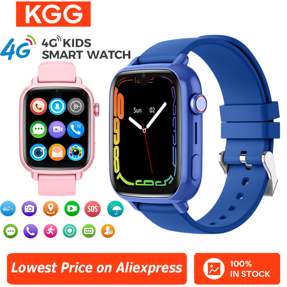 Fall Detection Watch - 4G Смарт-часы Детские часы для телефона