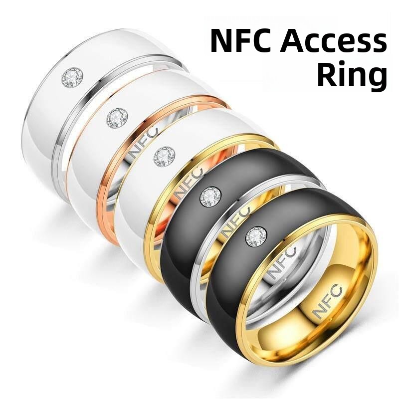 Smart Ring Nfc Pay - Умное NFC-кольцо из титановой стали с