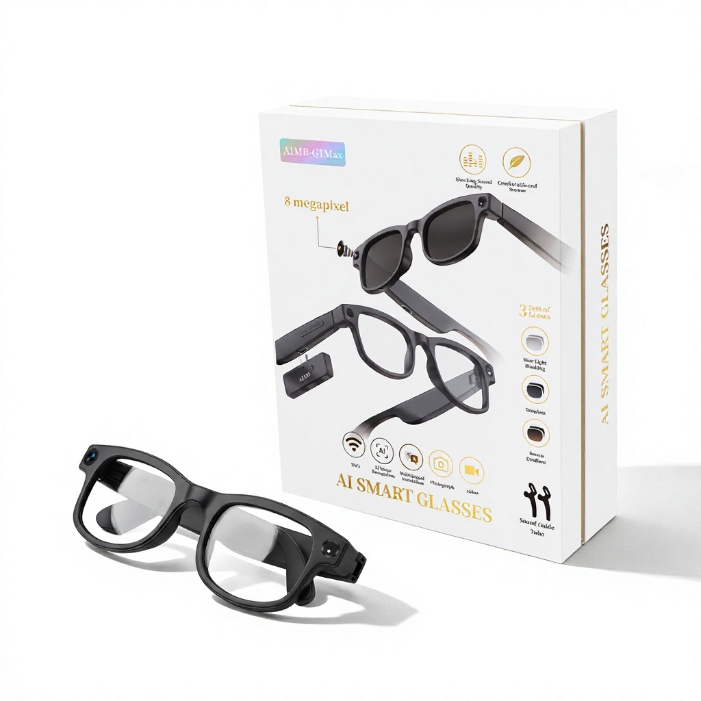 Smart Glasses Lens - Умные очки 2026 с ИИ, камерой,