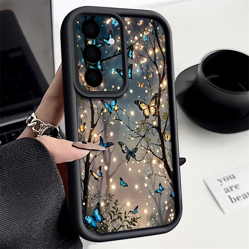 Samsung Galaxy S24 - Светящийся в темноте чехол для телефона