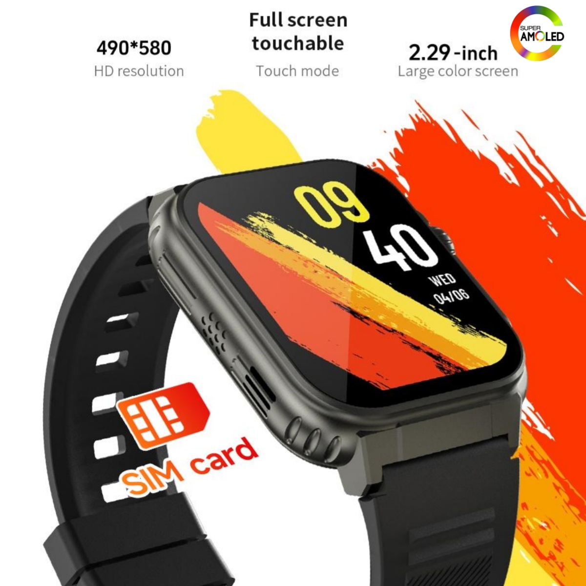 Умные часы S12 Ultra MAX 5G с  – обзор и цена Fall Detection Watch